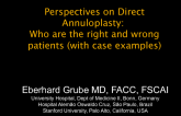 Perspectives on Direct Annuloplasty: Who Are the Right and Wrong Patients (with Case Examples)