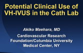 Case 7: Potential Clinical Use of VH-IVUS in the Cath Lab