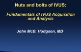 Fundamentals of IVUS Acquisition and Analysis