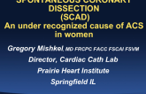 Case Presentation: Spontaneous Coronary Disection, an Under-Recognized Cause of ACS in Women