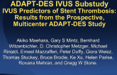 TCT-20. IVUS Predictors of Stent Thrombosis: Results from the Prospective, Multicenter ADAPT-DES Study