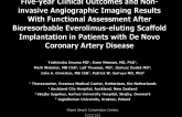 TCT-37. Five-year Clinical Outcomes and Non-invasive Angiographic Imaging Results With Functional Assessment After Bioresorbable Everolimus-eluting Scaffold Implantation in...