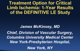 TCT-7. Plaque Excision as a Treatment Option for Critical Limb Ischemia: 1-Year Results of the DEFINITIVE LE Study