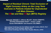 TCT-66. Impact of Residual Chronic Total Occlusion of Right Coronary Artery on the Long Term Outcome in Patients Treated for Unprotected Left Main Disease: The MIlan and...