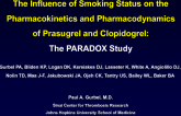 TCT-54. The Influence of Smoking Status on the Pharmacodynamics of Prasugrel and Clopidogrel: The PARADOX Study