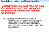 TCT-13. Renal Resistive Indices, Urinary Albumin Excretion and Renal Function in Patients with Resistant Hypertension After Catheter-based Renal Sympathetic Denervation