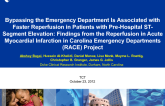 TCT-64. Bypassing the Emergency Department is Associated with Faster Reperfusion in Patients with Pre-hospital ST-segment Elevation: Findings from the Reperfusion of Acute...