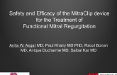 TCT-87. Safety and Efficacy of the MitraClip for the Treatment of Patients with a Dilated Left Ventricle and Functional Mitral Regurgitation
