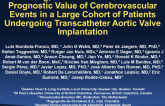 TCT-89. Timing, Predictive Factors and Prognostic Value of Cerebrovascular Events in a Large Cohort of Patients Undergoing Transcatheter Aortic Valve Implantation
