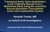 TCT-102. Transapical Aortic Valve Implantation: 6 and 12 Months Results from a Multicenter Study Using the JenaValve Second Generation Transcatheter Aortic Valve Implantation...
