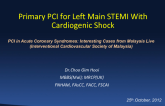 Primary PCI for Left Main STEMI With Cardiogenic Shock