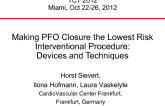 Making PFO Closure the Lowest Risk Interventional Procedure: Devices and Techniques