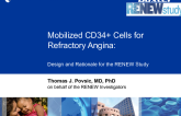 Mobilized CD 34+ Cells for Refractory Angina