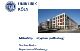 Atypical Pathology Treated with the MitraClip