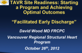 “Tips n' Tricks” for a Facilitated Early Discharge Plan After TAVR Procedures