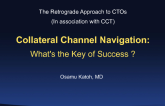 Collateral Channel Navigation: What's the Key of Success?