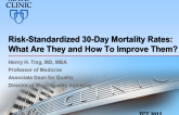 Risk-Standardized 30-Day Mortality Rates: What Are They and How Do We Improve Them?