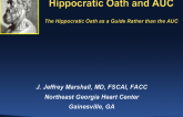 The Hippocratic Oath as a Guide Rather than the AUC