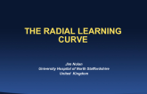 The Radial Learning Curve