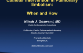 Catheter Intervention in Pulmonary Embolism: When and How