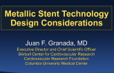 Metallic Stent Technology: Design Considerations