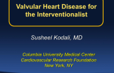 Valvular Heart Disease for the Interventionalist