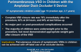 Transcatheter Retrograde Closure of Perimembranous VSD in Children with the Amplatzer Duct Occluder II Device