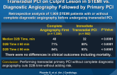 Effect on Door-to-Balloon (D2B) Time of Immediate Transradial PCI on Culprit Lesion in STEMI vs. Diagnostic Angiography Followed by Primary PCI