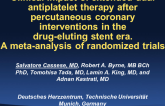 Clinical impact of extended dual antiplatelet therapy after percutaneous coronary interventions in the drug-eluting stent era: a meta-analysis of randomized trials.