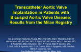 Transcatheter Aortic Valve Implantation in Patients With Bicuspid Aortic Valve Disease: Results from the Milan Registry