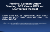 Proximal Coronary Artery Stenting: DES Versus BMS and LAD Versus the Rest