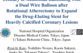 Efficacy of Additional Ballooning with a Dual Wire Balloon after Rotational Atherectomy to Expand the Drug-Eluting Stent for Heavily Calcified Coronary Lesions