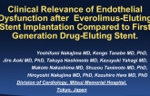 Clinical Relevance of Endothelial Dysfunction after Everolimus-Eluting Stent Implantation Compared to First Generation Drug-Eluting Stent.