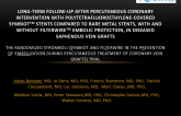 Long-Term Follow-Up After Percutaneous Coronary Intervention With Polytetrafluoroethylene-Covered SYMBIOT Stents Compared To Bare Metal Stents, With And Without FilterWire Embol...