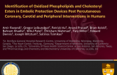 Release of Bioactive Lipids During Percutaneous Coronary, and Peripheral Arterial Interventions in Humans: Lipidomic analysis of Distal Embolic Protection Devices.