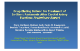 Use Of Drug-Eluting Balloon For The Treatment Of In-stent Restenosis After Carotid Artery Stenting