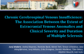 Chronic Cerebrospinal Venous Insufficiency:  The Association Between the Extent Of Extracranial Venous Anomalies and Clinical Severity and Duration of Multiple Sclerosis.
