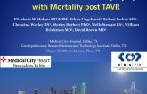 Association of Acute Kidney Injury with Mortality post TAVR