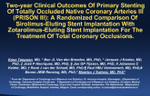 Two-year Clinical Outcomes Of Primary Stenting Of Totally Occluded Native Coronary Arteries III (PRISON III): A Randomized Comparison Of Sirolimus-Eluting Stent Implantation Wit...