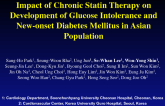 Impact of Chronic Statin Therapy on Development of Glucose Intolerance and  New-onset Diabetes Mellitus in Asian Population