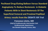 Paclitaxel Drug Eluting Balloon Versus Standard Angioplasty  To Reduce Restenosis In Diabetic Patients With In Stent Restenosis Of The Superficial Femoral And Proximal Popliteal...