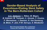 Gender-based Analysis of Everolimus-Eluting Stent Safety in the Bern-Rotterdam Cohort
