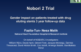 Gender impact on patients treated with drug-eluting stents – 3 year follow-up data.
