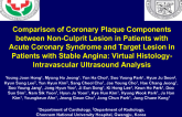Comparison of Coronary Plaque Components between Non-Culprit Lesion in Patients with Acute Coronary Syndrome and Target Lesion in Patients with Stable Angina: Virtual...