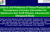 Incidence and predictors of tissue prolapse after percutaneous coronary intervention for saphenous vein graft disease: Intravascular ultrasound study