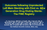 Two Year Outcomes Following Unprotected Left Main Stenting with First- vs. New-Generation Drug-Eluting Stents:  The FINE Registry