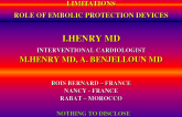 Renal Angioplasty And Stenting.  Limitations. Role Of Embolic Protection Devices