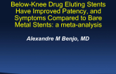 Below-Knee Drug Eluting Stents Have Improved Patency, and Symptoms Compared to Bare Metal Stents: a meta-analysis