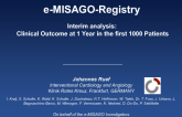 E-MISAGO – the largest ongoing real life registry of Misago SX nitinol stent in daily use – Clinical Outcome at 1 year