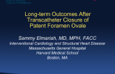 Long-term Outcomes After Transcatheter Closure of Patent Foramen Ovale